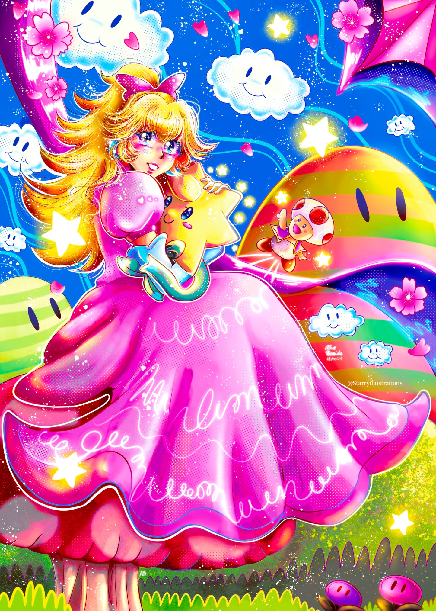 Princess Peach Print