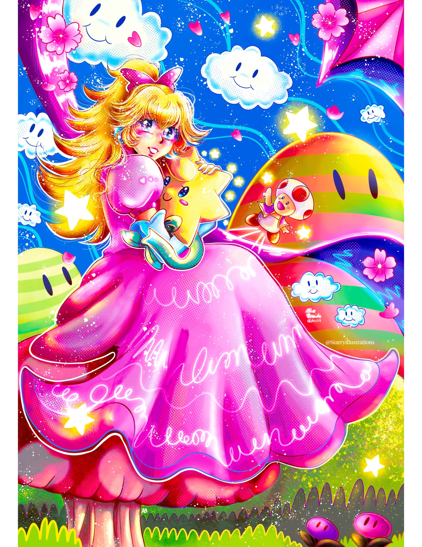 Princess Peach Print